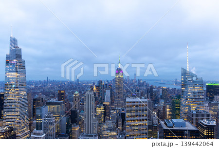 New York City skyline 139442064