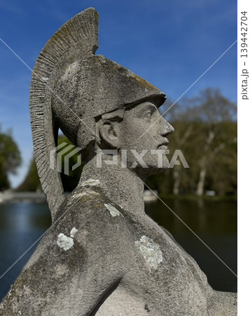 sculpture ancient statue carving figure art bust 139442704