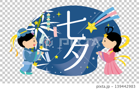 The Tanabata legend of Orihime and Hikoboshi - Title/Headline The Tanabata legend of Orihime and Hikoboshi - Title/Headline 139442983