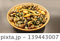 Home-style pickled bamboo shoots with perilla leaves stir-fried snails food photography image 139443007