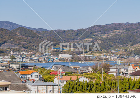 浜松市の三ヶ日と猪鼻湖の風景(静岡県) 139443040