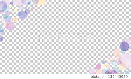 水彩點狀斜框 水彩點狀斜框 139443929
