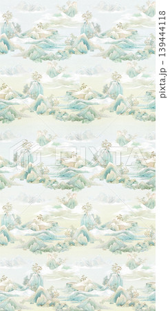 Soft dreamy watercolor floral seamless patterns collection Soft dreamy watercolor floral seamless patterns collection 139444118