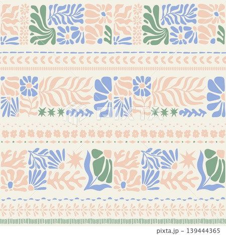 Collection of soft pastel floral and whimsical animal seamless patterns Collection of soft pastel floral and whimsical animal seamless patterns 139444365