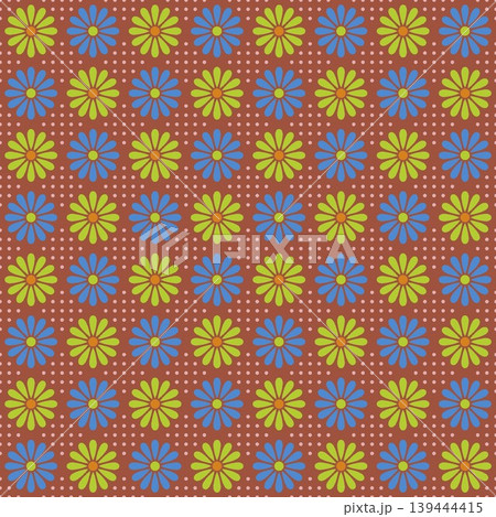Collection of soft muted botanical and floral seamless patterns 139444415