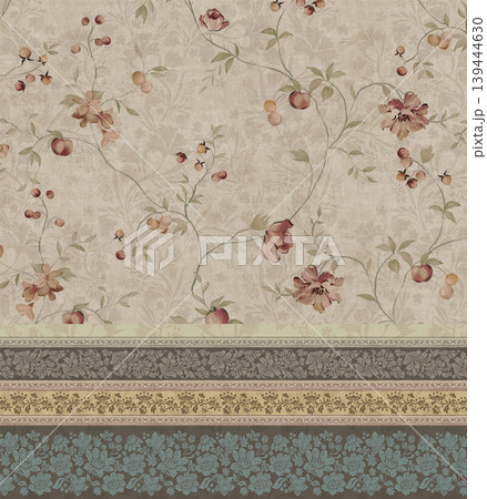 Collection of elegant muted floral and botanical seamless patterns Collection of elegant muted floral and botanical seamless patterns 139444630