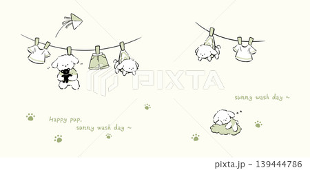 Collection of cute whimsical baby animal and toy themed seamless patterns Collection of cute whimsical baby animal and toy themed seamless patterns 139444786