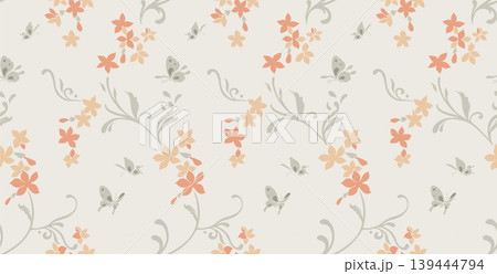 Collection of cute whimsical baby animal and toy themed seamless patterns 139444794