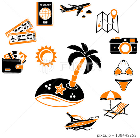 Vacation and Tourism Concept Vacation and Tourism Concept 139445255