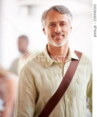 Mature, director and portrait of business man in startup agency for creative, manager and designer. Professional, consultant and advisor with face of employee in office for entrepreneur career Mature, director and portrait of business man in startup agency for creative, manager and designer. Professional, consultant and advisor with face of employee in office for entrepreneur career 139446101