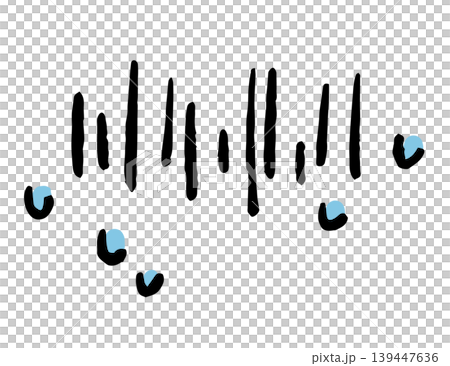 Shock, disappointment, anxiety, panic (manga symbol) 139447636