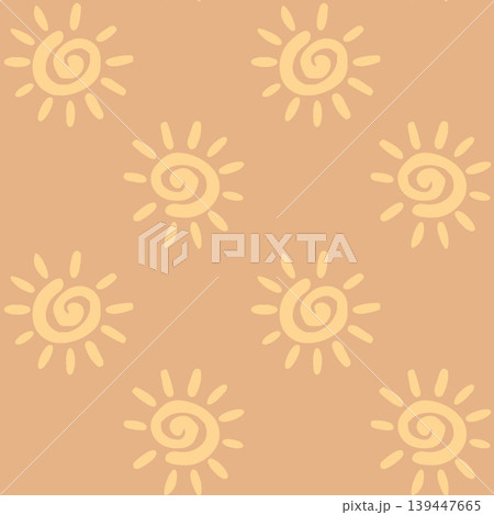 Bright summer symbol background 139447665