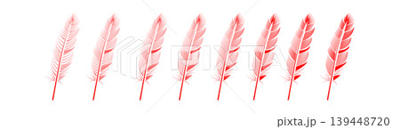 Collection of feather illustration, drawing, engraving, ink line art Collection of feather illustration, drawing, engraving, ink line art 139448720