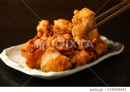 鶏肉の唐揚げ 鶏肉の唐揚げ 139450441