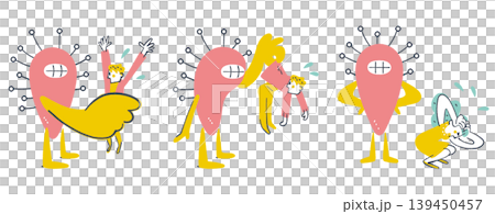 一幅插圖描繪了受人工智慧控制的勞動者所面臨的工作不安全感和主僕關係。 一幅插圖描繪了受人工智慧控制的勞動者所面臨的工作不安全感和主僕關係。 139450457
