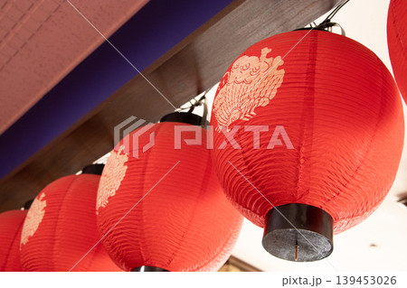 舞台 提灯 139453026