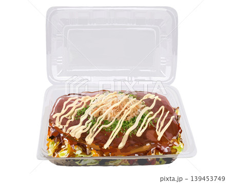 お好み焼き(パック開)マヨネーズ付き お好み焼き(パック開)マヨネーズ付き 139453749