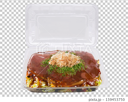 Okonomiyaki (opened package) 139453750