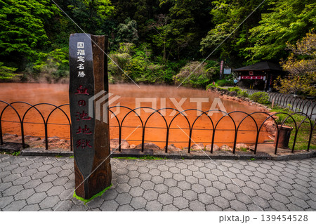 別府地獄めぐり 血の池地獄【大分県別府市】 139454528