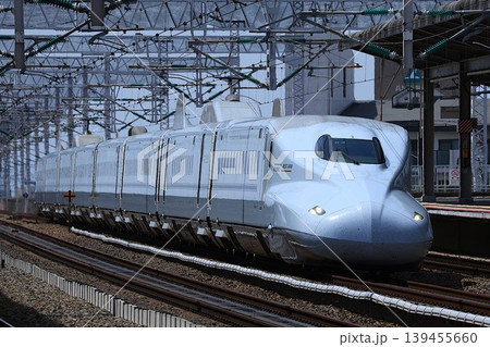 【JR九州】N700系8000番台「さくら」（山陽新幹線：西明石駅） 139455660