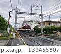 踏切近くの近鉄電車 139455807