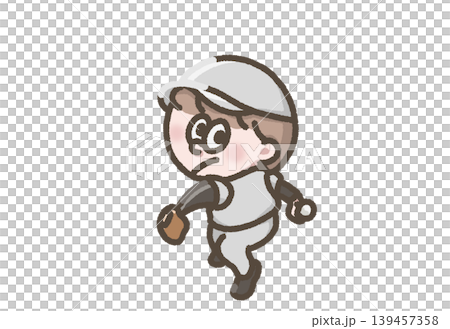 野球のピッチャーのイラスト 野球のピッチャーのイラスト 139457358