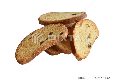 Sweet confectionery crackers with raisins. Sweet confectionery crackers with raisins. 139458432