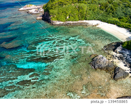 阿嘉島ヒズシビーチのドローン撮影。沖縄県島尻郡慶良間諸島阿嘉島2025 阿嘉島ヒズシビーチのドローン撮影。沖縄県島尻郡慶良間諸島阿嘉島2025 139458865