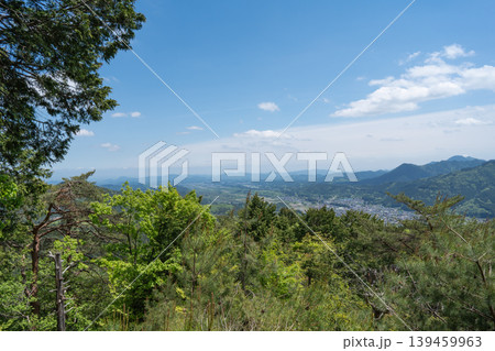 外山の山頂から見た景色（日光） 139459963