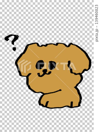 A poodle with a question mark 139460823