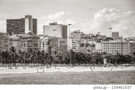 Flamengo Beach panorama view and cityscape Rio de Janeiro Brazil. Flamengo Beach panorama view and cityscape Rio de Janeiro Brazil. 139461037