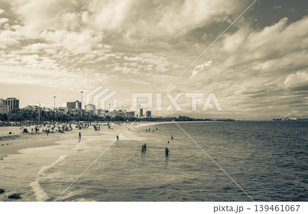 Flamengo Beach panorama view and cityscape Rio de Janeiro Brazil. Flamengo Beach panorama view and cityscape Rio de Janeiro Brazil. 139461067