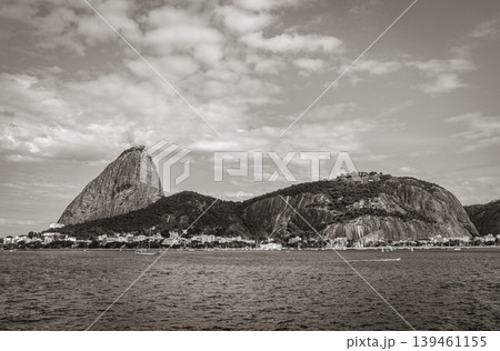 Sugarloaf mountain Pao de Acucar panorama Rio de Janeiro Brazil. Sugarloaf mountain Pao de Acucar panorama Rio de Janeiro Brazil. 139461155