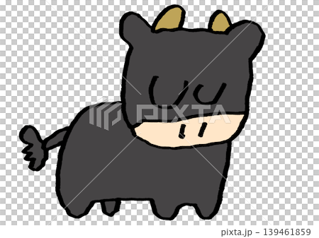 黒い牛 黒い牛 139461859