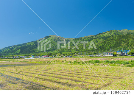湖西地方比良の田園風景 滋賀県大津市 湖西地方比良の田園風景 滋賀県大津市 139462754