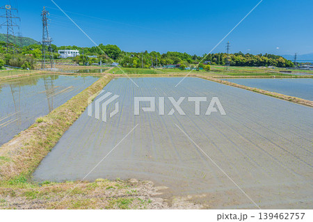 湖西地方比良の田園風景 滋賀県大津市 湖西地方比良の田園風景 滋賀県大津市 139462757