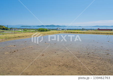 湖西地方比良の田園風景 滋賀県大津市 湖西地方比良の田園風景 滋賀県大津市 139462763
