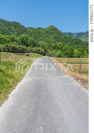 湖西地方比良の田園風景　滋賀県大津市 139462771