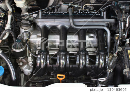 Car Engine Intake Manifold Car Engine Intake Manifold 139463695