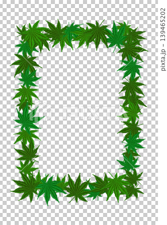 【藍色楓葉邊框】手工刺繡插畫材料 【藍色楓葉邊框】手工刺繡插畫材料 139465202
