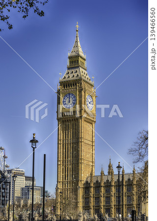 The Big Ben, iconic landmark in London, England, UK The Big Ben, iconic landmark in London, England, UK 139466560