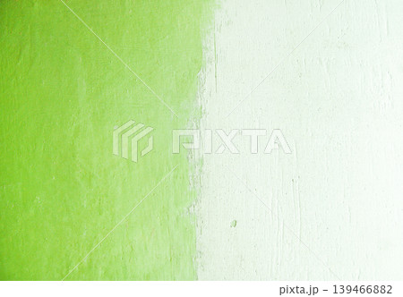 Detailed view of plaster layer on wall showing repair process and surface preparation. Suitable for architecture, renovation, and building maintenance visuals. Detailed view of plaster layer on wall showing repair process and surface preparation. Suitable for architecture, renovation, and building maintenance visuals. 139466882