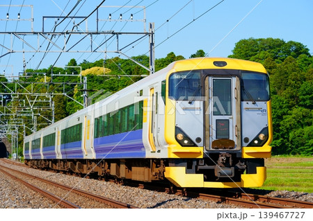 E257系500番台で運転された臨時特急しおさい号 139467727