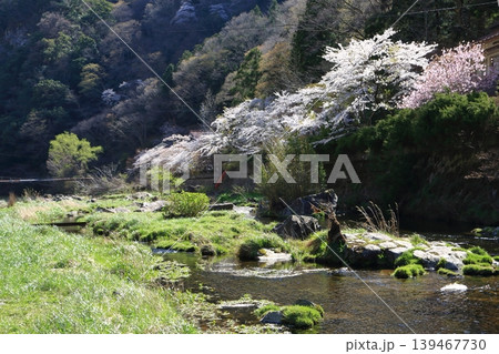 湯原温泉の景色 湯原温泉の景色 139467730