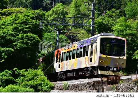鉄道 列車 京都 叡山 叡電 えいでん 舞 洛北 鞍馬 貴船口 新緑 みどり 皐月 風 鉄道 列車 京都 叡山 叡電 えいでん 舞 洛北 鞍馬 貴船口 新緑 みどり 皐月 風 139468562