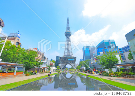 愛知県名古屋市、名古屋テレビ塔の風景 愛知県名古屋市、名古屋テレビ塔の風景 139468752