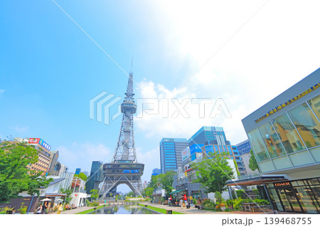 愛知県名古屋市、名古屋テレビ塔の風景 愛知県名古屋市、名古屋テレビ塔の風景 139468755