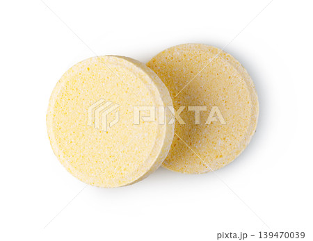 Effervescent vitamin c pills for daily health supplement 139470039