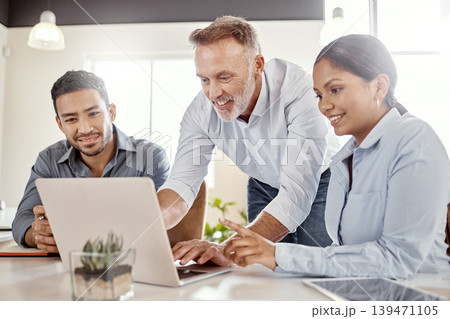 Manager, help and people in office with laptop, smile or typing proposal for digital marketing project. Management, advice or team in business with computer, collaboration and happy with advertising. Manager, help and people in office with laptop, smile or typing proposal for digital marketing project. Management, advice or team in business with computer, collaboration and happy with advertising. 139471105
