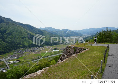 兵庫県　竹田城跡から見る風景 139471154